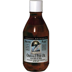 ArcticPure Omega-3 Fish Oil Liquid w/EPA & DHA 200 ml from Source Naturals