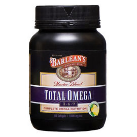 Master Blend Total Omega 3-6-9, Lemonade Flavor, 90 Softgels, Barlean's Organic Oils