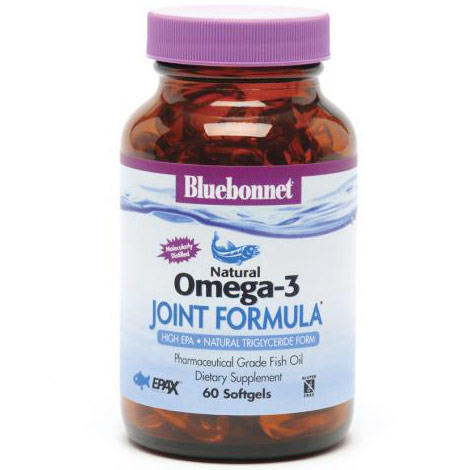 Natural Omega-3 Joint Formula, 60 Softgels, Bluebonnet Nutrition