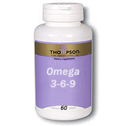 Omega 3-6-9 60 softgels, Thompson Nutritional Products