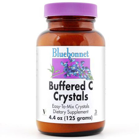 Buffered Vitamin C Crystals, 8.8 oz, Bluebonnet Nutrition