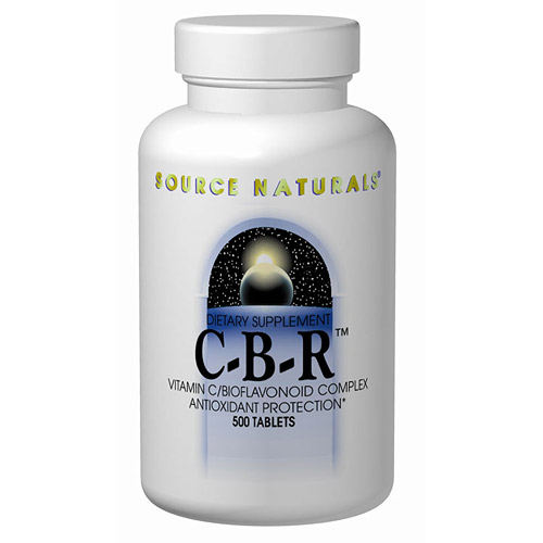 C-B-R Vitamin C/Bioflavonoid Complex 500 tabs from Source Naturals