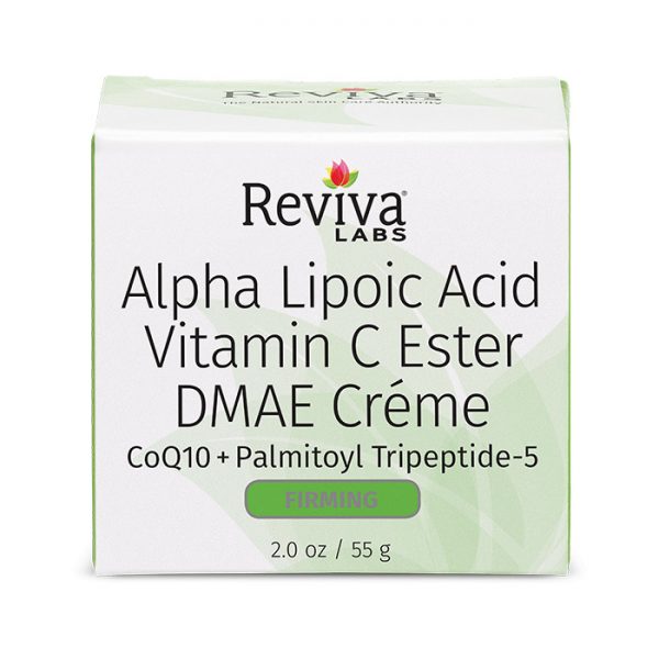 Reviva Labs Alpha Lipoic Acid Vitamin C Ester DMAE Cream, 2 oz