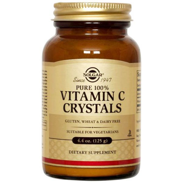 Vitamin C Crystals, 4.4 oz, Solgar