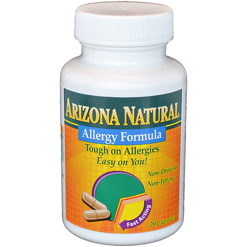 Allergy Formula, 60 Capsules, Arizona Natural