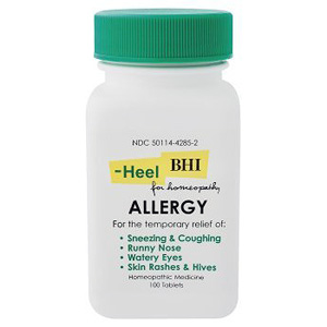 BHI Allergy Formula, 100 Tablets, MediNatura