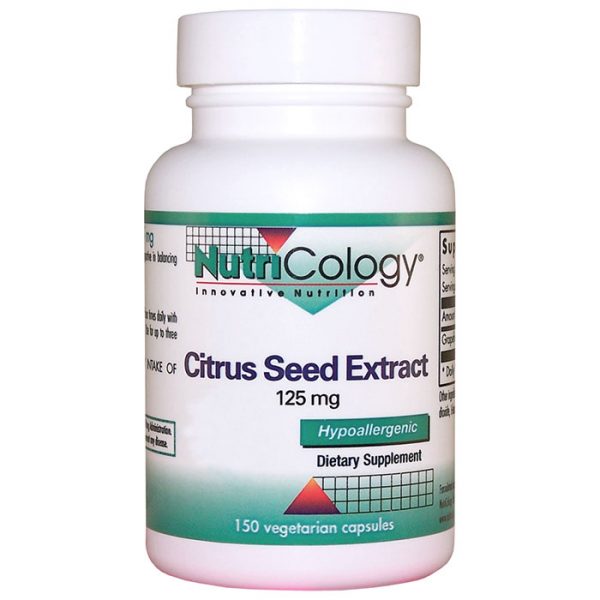 Citrus Seed Extract 125mg 120 caps from NutriCology