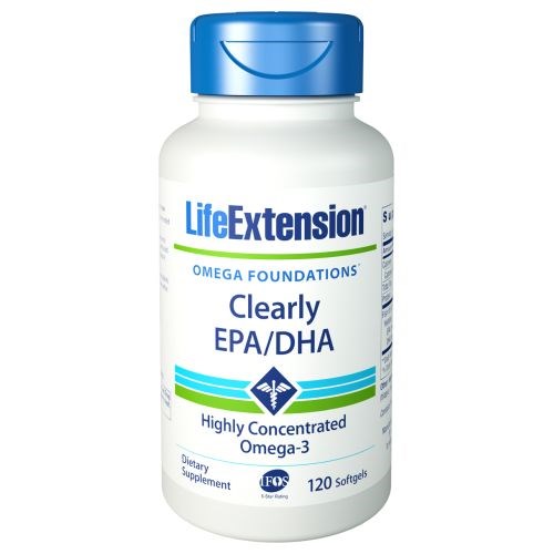 Clearly Epa/Dha 120 Softgels by Life Extension