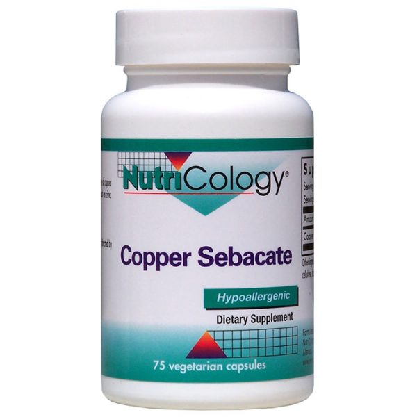 Copper Sebacate 75 caps from NutriCology