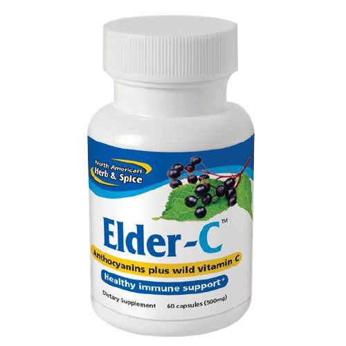 Elder-C 60 Caps by North American Herb & Spice