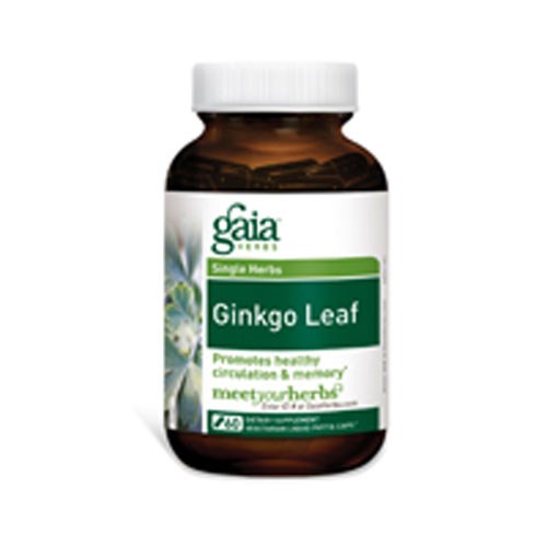 Ginkgo Leaf 60 caps by Gaia Herbs