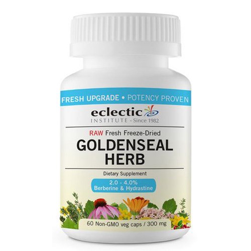 Goldenseal Herb 100 Caps by Eclectic Institute Inc