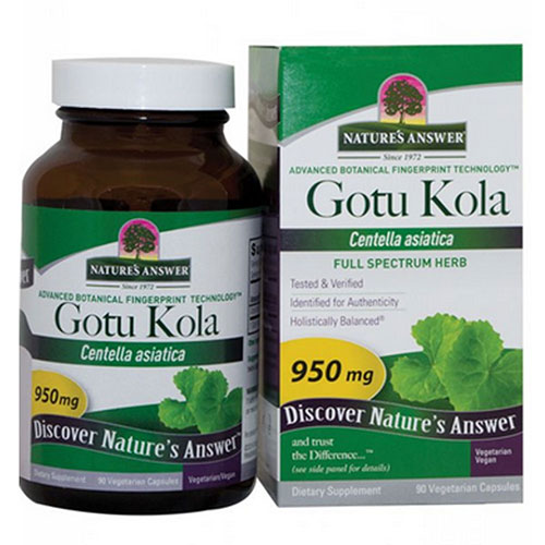 Gotu-Kola Herb 90 Caps by Nature's Answer