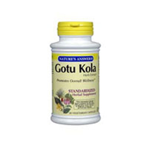 Gotu-Kola Herb Standardized 60 Vcaps by Nature's Answer