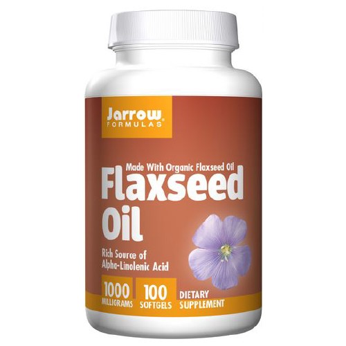 Jarrow Formulas Flaxseed Oil - 100 Softgel