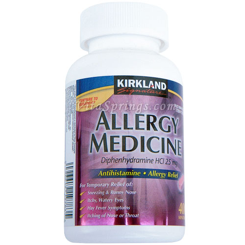 Kirkland Signature Allergy Medicine, Antihistamine Allergy Relief, 600 Minitabs