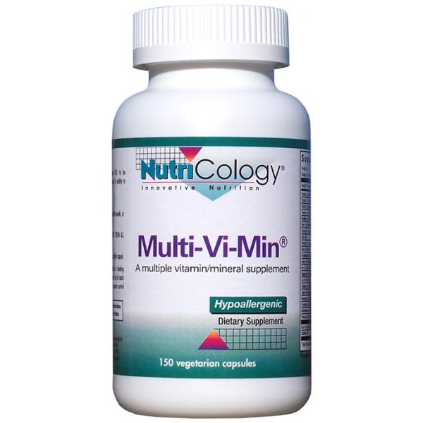 Multi-Vi-Min Multi-Vitamins & Minerals 150 caps from NutriCology