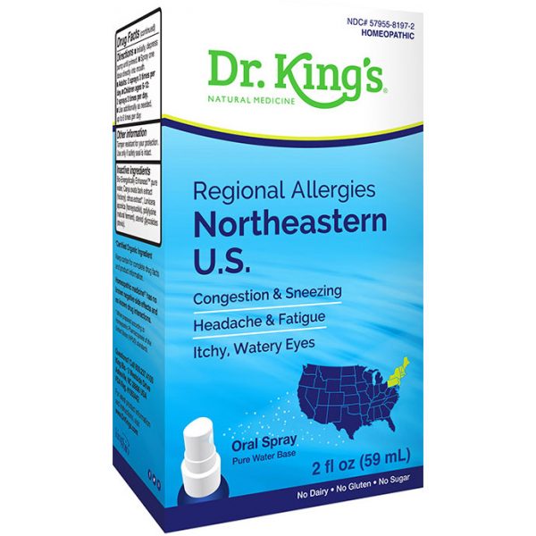 Regional Allergies - Northeastern U.S., 2 oz, Dr. King's by King Bio