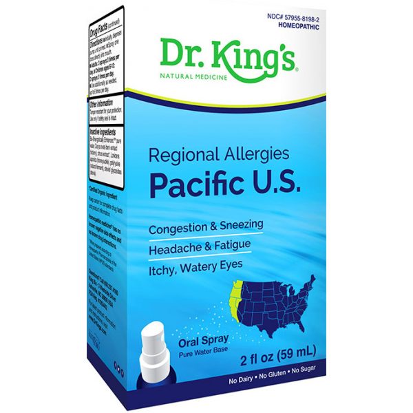 Regional Allergies - Pacific U.S., 2 oz, Dr. King's by King Bio