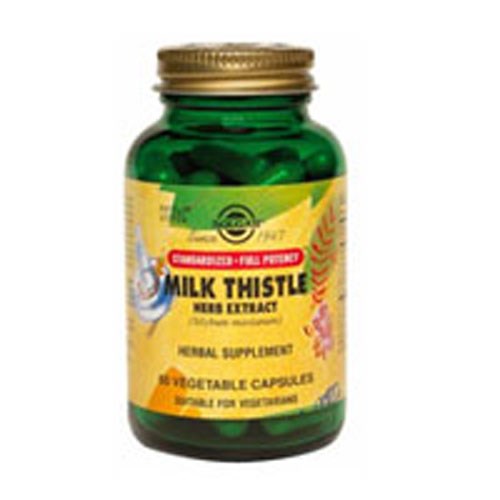 SFP Milk Thistle Herb Extract Vegetable Capsules 150 V Caps by Solgar