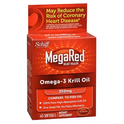 Schiff Megared Omega-3 Krill Oil 60 sgels by Schiff/Bio Foods