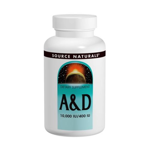 Source Naturals Vitamin A & D - 100 Tabs
