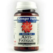 Sunny Day Anti-Fatigue, 80 Tablets, Kroeger Herb