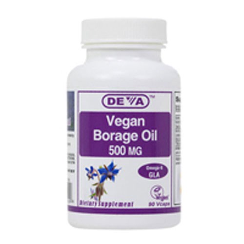 Vegan Borage Oil 90 vcaps by Deva Vegan Vitamins