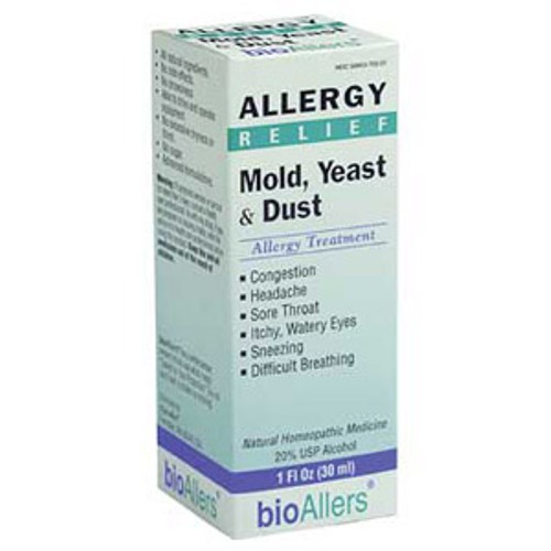 bioAllers Mold/Yeast/Dust Allergy Relief 1 fl oz