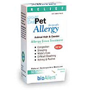 bioAllers Pet Allergy Relief For People 60 tabs