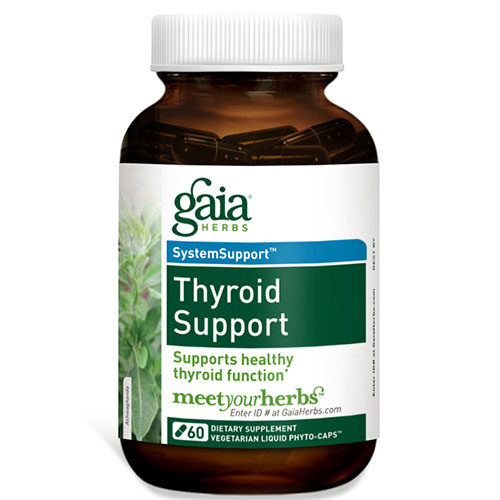 Thyroid Help, 120 Liquid Phyto-Caps, Gaia Herbs
