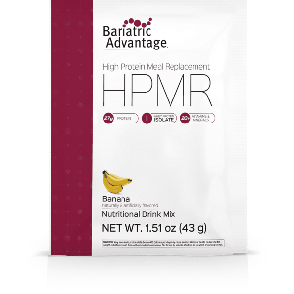 Bariatric Advantage - High Protein Meal Replacement - Banana - Single Serving