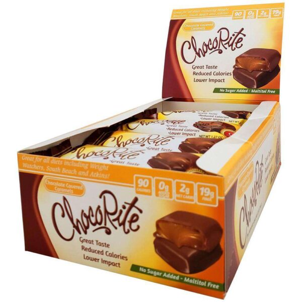 ChocoRite - Eating regimen Chocolate Coated Caramels - 16/Field