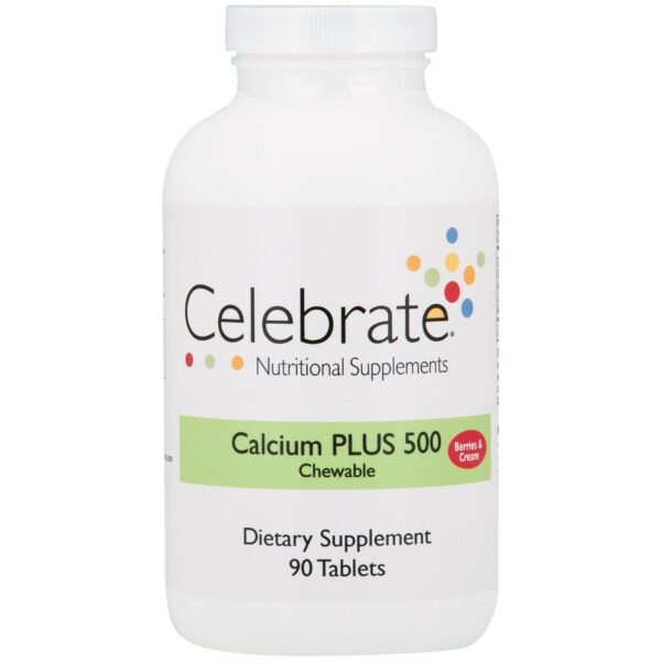 Have a good time Nutritional vitamins - Calcium PLUS 500 - Chewable - Berries & Cream - 90 Tablets