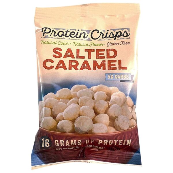HealthSmart Protein Crisps - Salted Caramel - 1 Bag