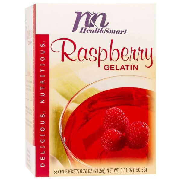HealthSmart Protein Gelatin - Raspberry (7/Field)