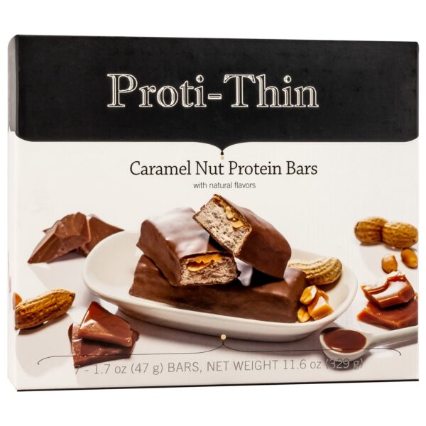 Proti-Skinny Protein Bars - Caramel Nut, 7 Bars/Field