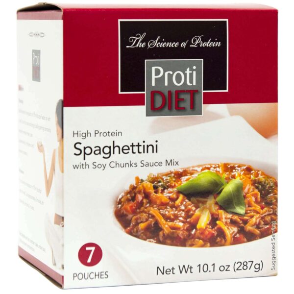 ProtiDiet Dinner - Spaghettini with Soy Chunk Sauce Mix - 7/Box