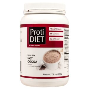 ProtiDiet Sizzling Drink - Sizzling Cocoa Jug - 21 Servings