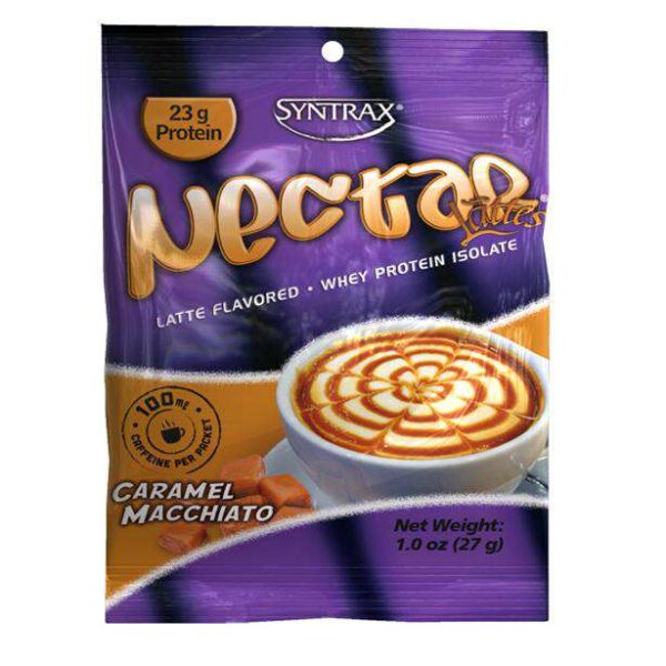 Syntrax - Nectar Protein Powder - Caramel Macchiato - Single Serving