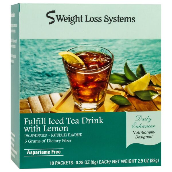 Weight Loss Methods Fiber Drink - Iced Tea with Lemon - 10/Field