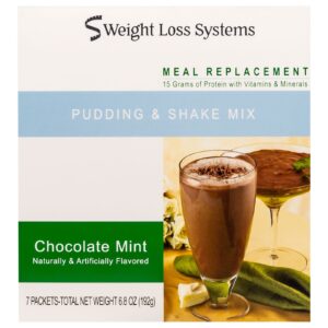 Weight Loss Techniques Pudding & Shake - Chocolate Mint - 7/Field