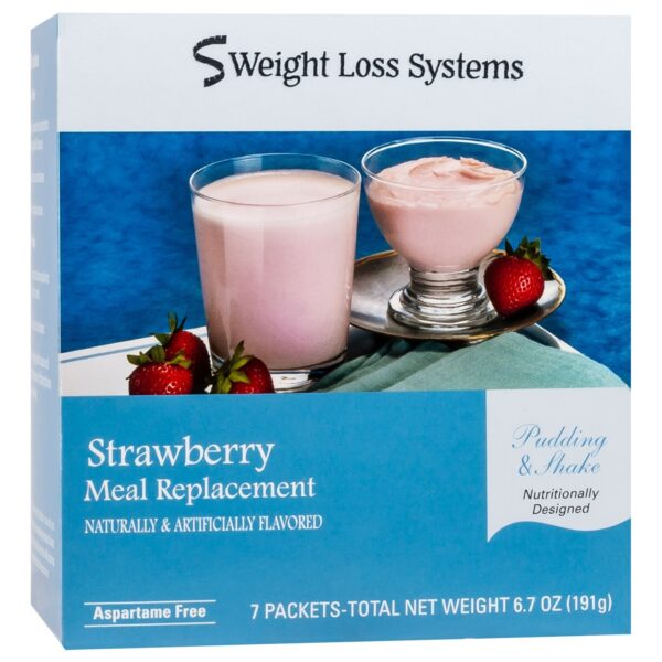 Weight Loss Techniques Pudding & Shake - Strawberry - Aspartame Free - 7/Field