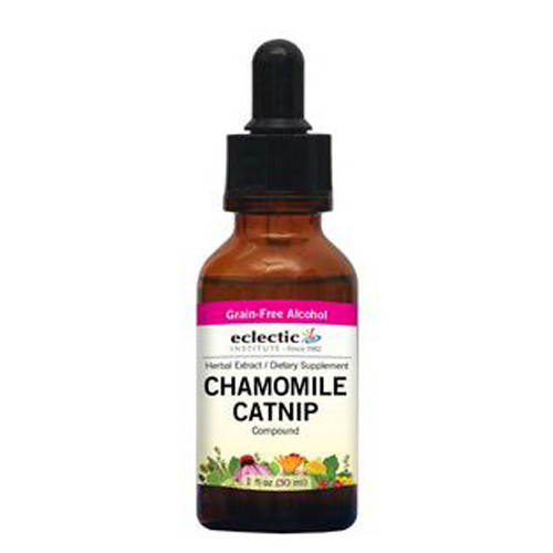 Eclectic Institute Inc Chamomile - Catnip - 1 Oz with Alcohol
