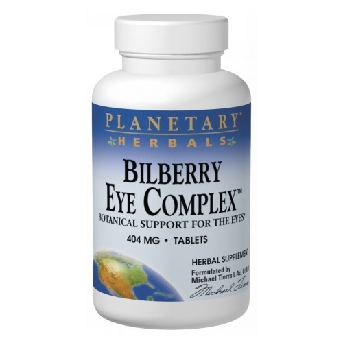 Planetary Herbals Bilberry Eye Complex - 120 Tabs