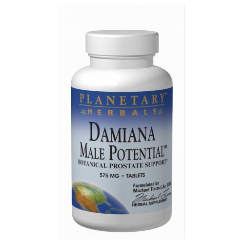Planetary Herbals Damiana Male Potential - 180 Tabs