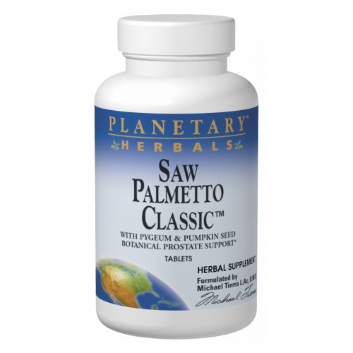 Planetary Herbals Saw Palmetto Classic - 180 Tabs