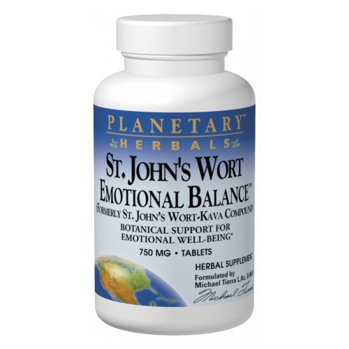 Planetary Herbals St. John's Wort Emotional Balance - 120 Tabs