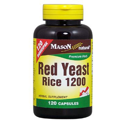 Red Yeast Rice 120 Caps by Mason
