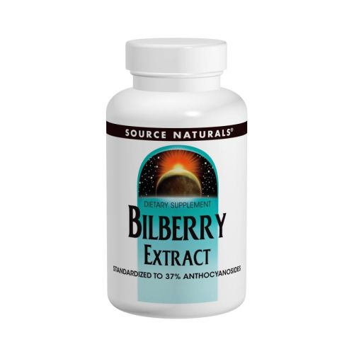 Source Naturals Bilberry Extract - 60 Tabs